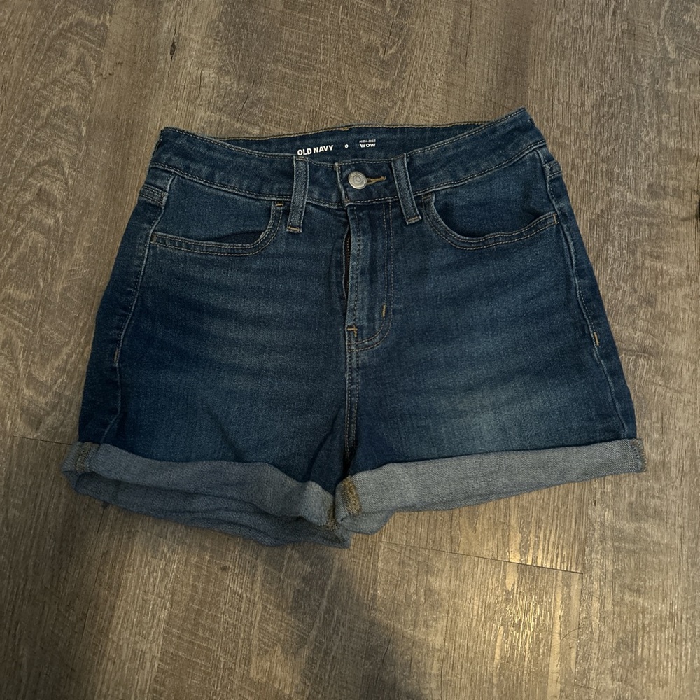 Old Navy Women's Jean Shorts - Deep Blue